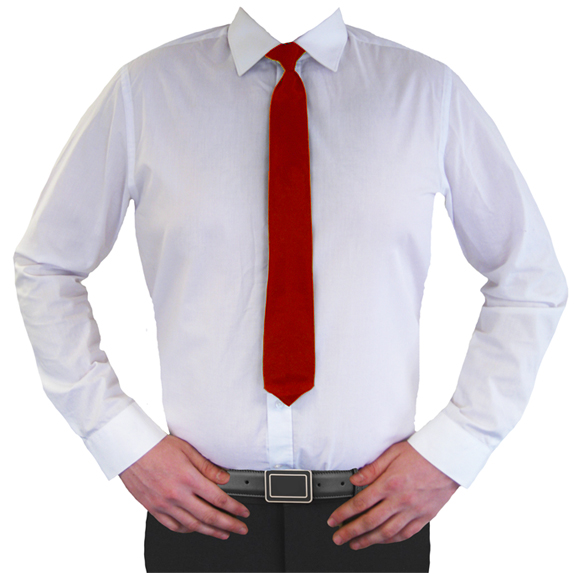Wholesale Plain Red Clip On Ties | Wholesaler Fancy Dress | Trade ...