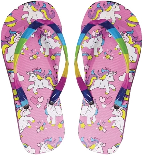 Wholesale 5055125947384 Girls Unicorn Flip Flops | Beach Footwear ...