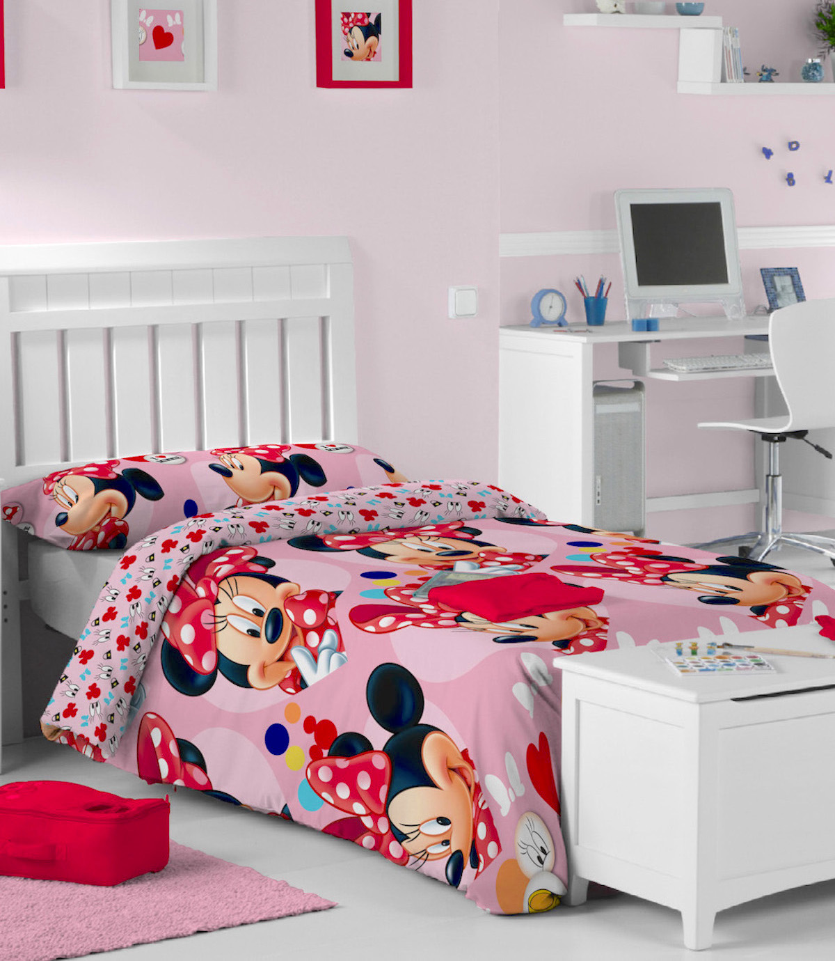 Wholesale Minnie Mouse Love Double Duvet Doona Cover Character