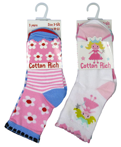 Wholesale Baby Girls Fairy Daisy Socks | Wholesaler Value Socks | Best ...